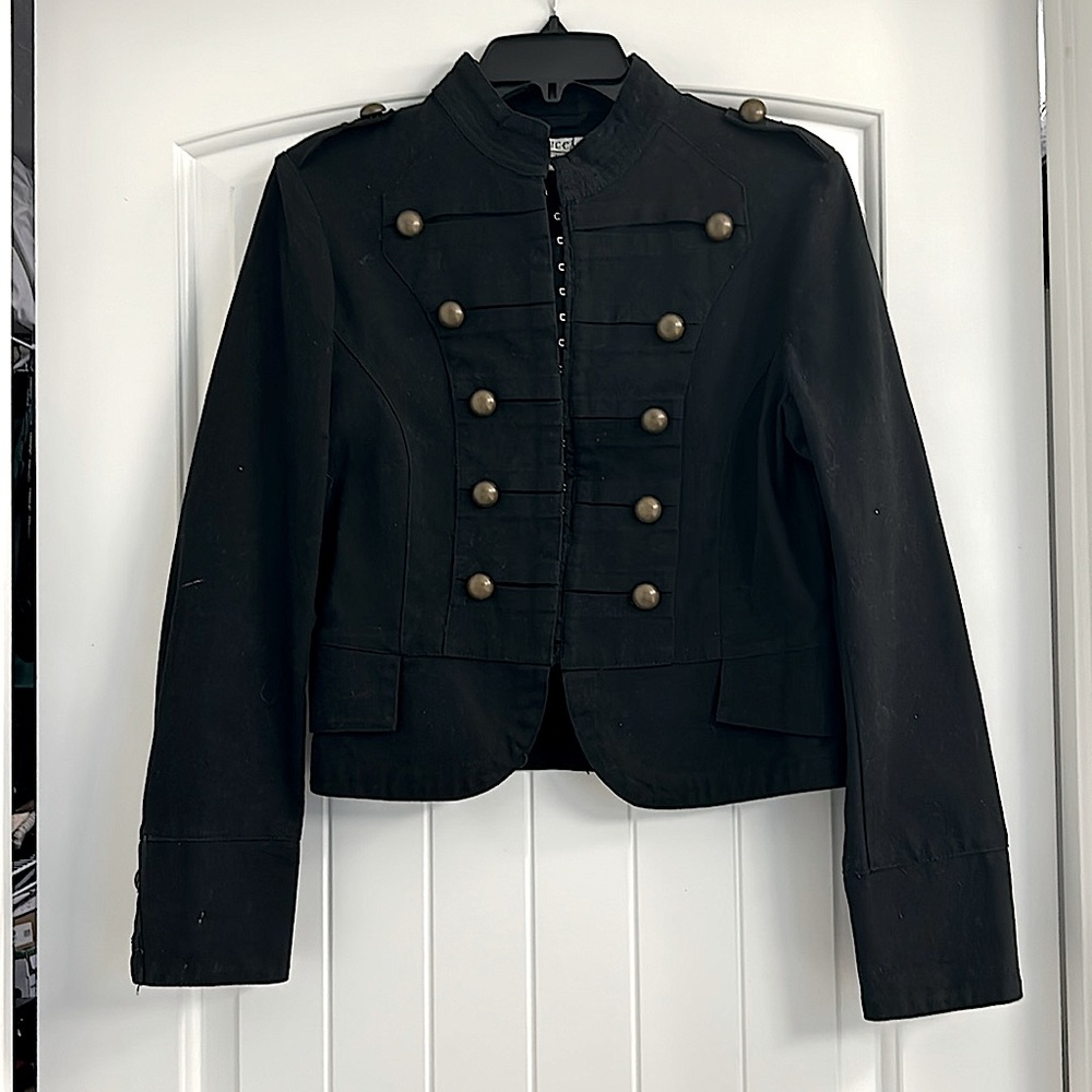Black utility jacket. Excellent condition!!